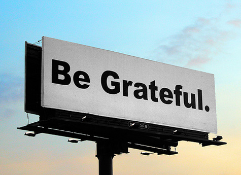Be Grateful